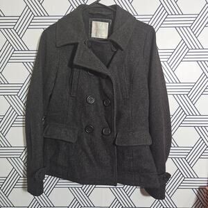 American Eagle Wool Pea Poat Size Medium